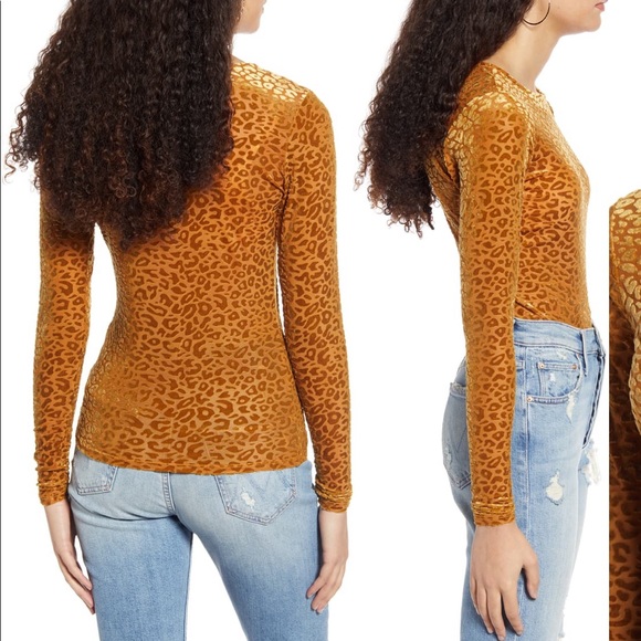 Leopard 🐆 burnout top - Picture 4 of 8